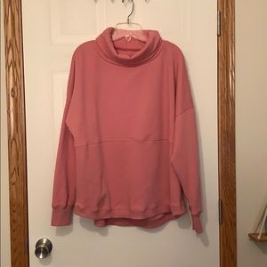 Athletic Turtle Neck Sweatshirt